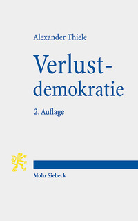 Vorderes Coverbild Verlustdemokratie