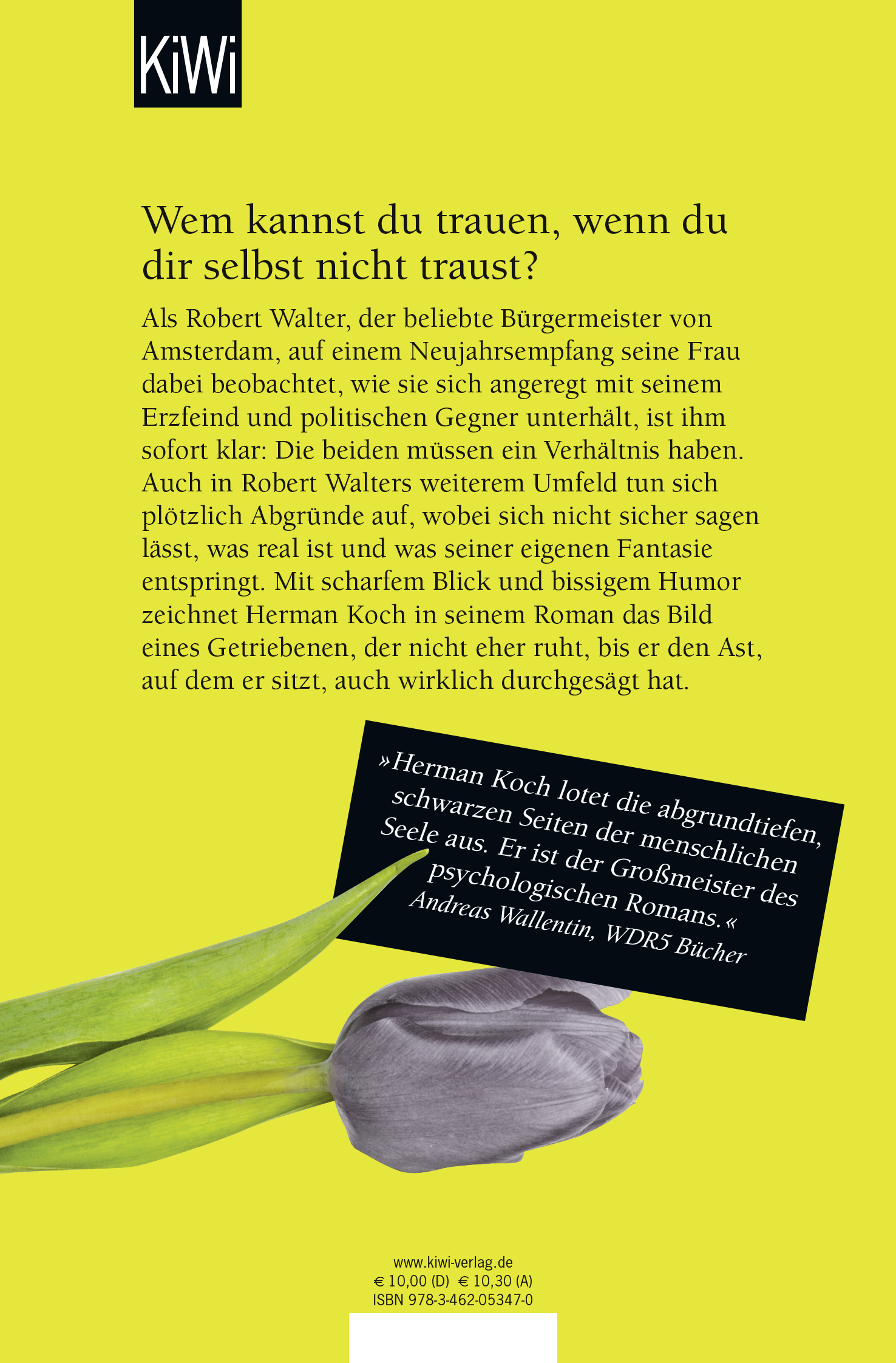 Rückseitencover Der Graben