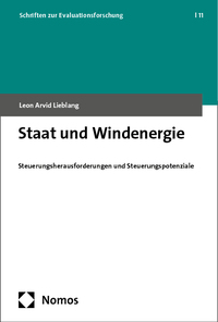 Vorderes Coverbild Staat und Windenergie