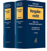 Vorderes Coverbild Beck'scher Vergaberechtskommentar Gesamtwerk