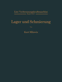 Vorderes Coverbild Lager und Schmierung