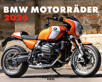 Vorderes Coverbild BMW Motorräder Kalender 2026