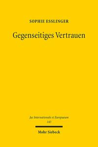 Vorderes Coverbild Gegenseitiges Vertrauen