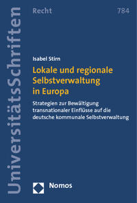 Vorderes Coverbild Lokale und regionale Selbstverwaltung in Europa