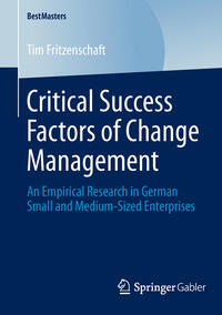 Vorderes Coverbild Critical Success Factors of Change Management