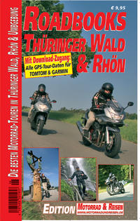 Vorderes Coverbild M&R Roadbooks: Thüringer Wald & Rhön