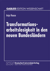 Vorderes Coverbild Transformationsarbeitslosigkeit in den neuen Bundesländern