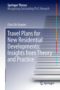 Vorderes Coverbild Travel Plans for New Residential Developments: Insights from Theory and Practice