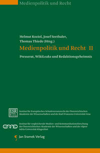Vorderes Coverbild Medienpolitik und Recht
