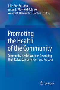 Vorderes Coverbild Promoting the Health of the Community