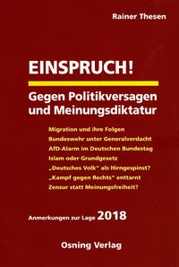 Vorderes Coverbild Einspruch!