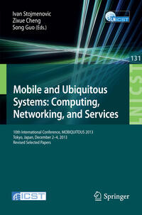 Vorderes Coverbild Mobile and Ubiquitous Systems: Computing, Networking, and Services
