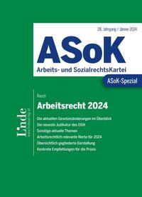 Vorderes Coverbild ASoK-Spezial Arbeitsrecht 2024