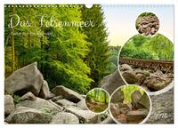 Vorderes Coverbild Das Felsenmeer - Natur pur im Odenwald (Wandkalender 2025 DIN A3 quer), CALVENDO Monatskalender