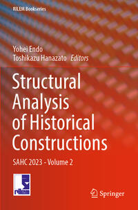 Vorderes Coverbild Structural Analysis of Historical Constructions