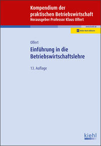Vorderes Coverbild Einführung in die Betriebswirtschaftslehre