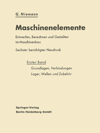 Vorderes Coverbild Grundlagen, Verbindungen, Lager, Wellen und Zubehör