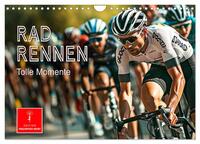 Vorderes Coverbild Radrennen - tolle Momente (Wandkalender 2025 DIN A4 quer), CALVENDO Monatskalender