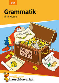 Vorderes Coverbild Grammatik 5.-7. Klasse, A5-Heft