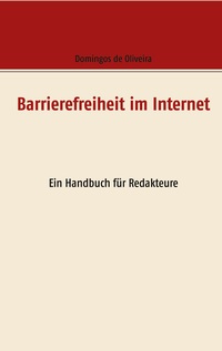Vorderes Coverbild Barrierefreiheit im Internet