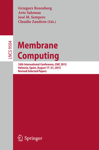 Vorderes Coverbild Membrane Computing