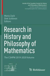 Vorderes Coverbild Research in History and Philosophy of Mathematics