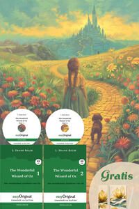 Vorderes Coverbild The Wizard of Oz / Der Zauberer von Oz (2 Bücher + 2 MP3 Audio-CDs + exklusive Extras) - Frank-Lesemethode
