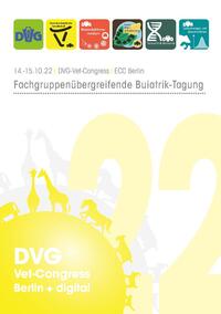 Vorderes Coverbild DVG Vet-Congress 2022 – Tagungsband Buiatrik-Tagung