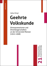Vorderes Coverbild Geehrte Volkskunde