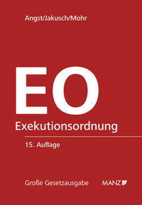 Vorderes Coverbild Exekutionsordnung