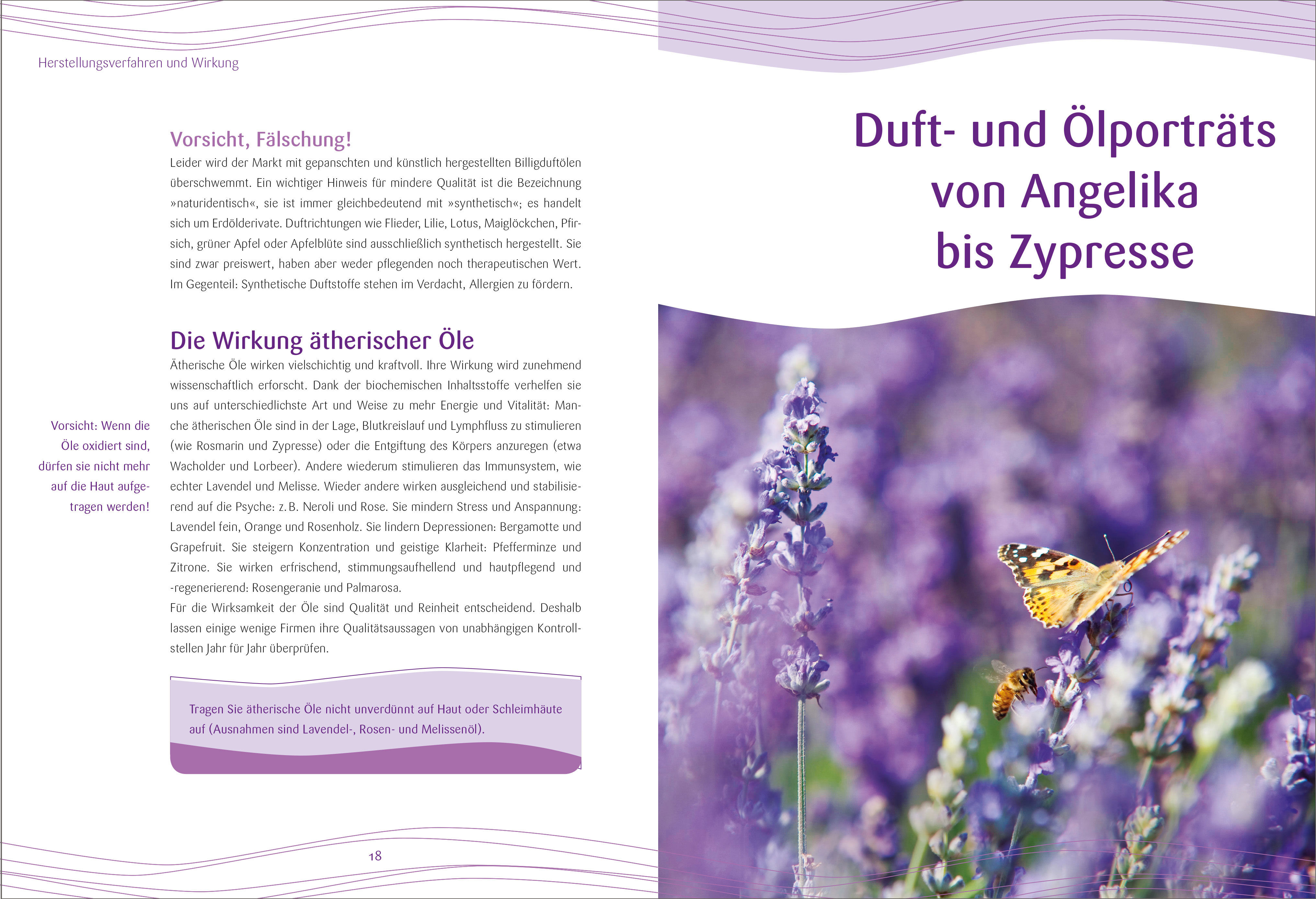 Beispielinhalt (Bild) Ätherische Öle