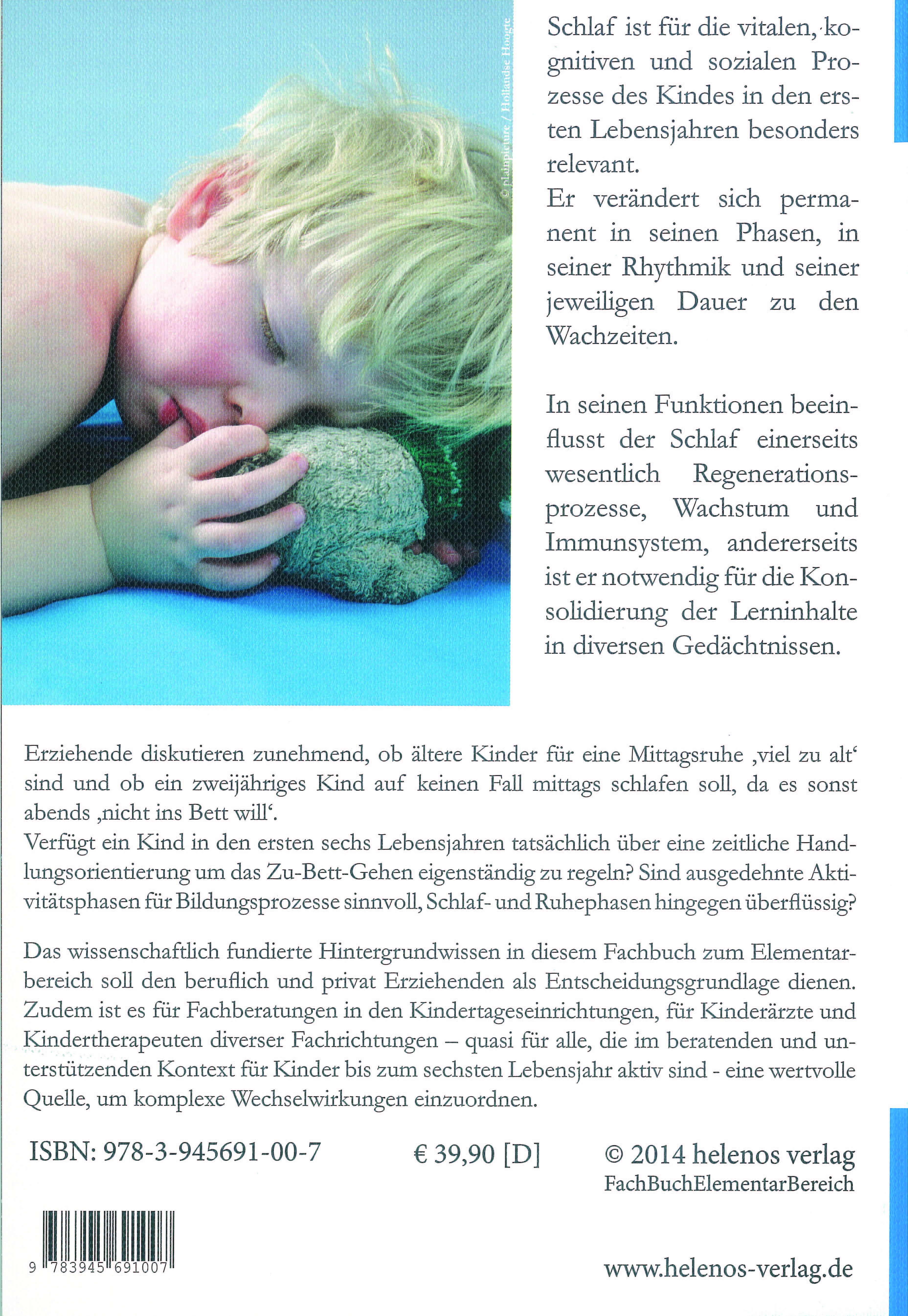 Rückseitencover Wenn Kinder schlafen ...