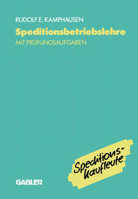 Vorderes Coverbild Speditionsbetriebslehre
