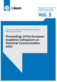 Vorderes Coverbild European Academic Colloquium on Technical Communication 2014