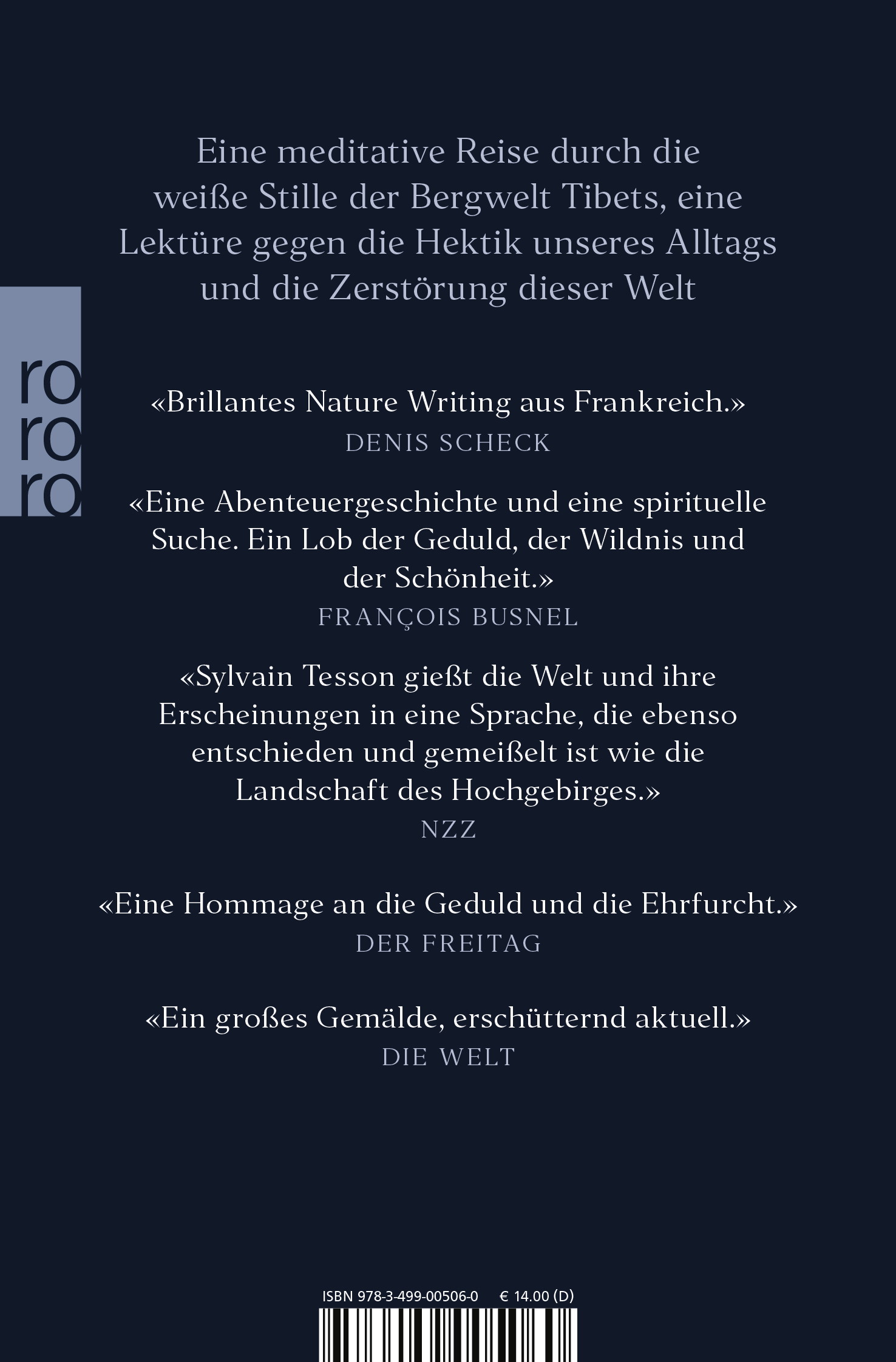 Rückseitencover Der Schneeleopard