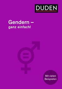 Vorderes Coverbild Gendern – Ganz einfach!