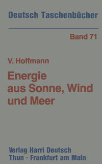 Vorderes Coverbild Energie aus Sonne, Wind und Meer
