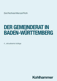 Vorderes Coverbild Der Gemeinderat in Baden-Württemberg