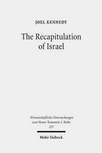Vorderes Coverbild The Recapitulation of Israel