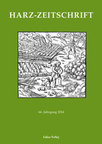 Vorderes Coverbild Harz-Zeitschrift für den Harz-Verein für Geschichte und Altertumskunde / Harz-Zeitschrift für den Harz-Verein für Geschichte und Altertumskunde e.V.
