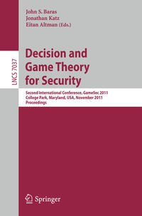 Vorderes Coverbild Decision and Game Theory for Security