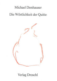 Vorderes Coverbild Die Wörtlichkeit der Quitte