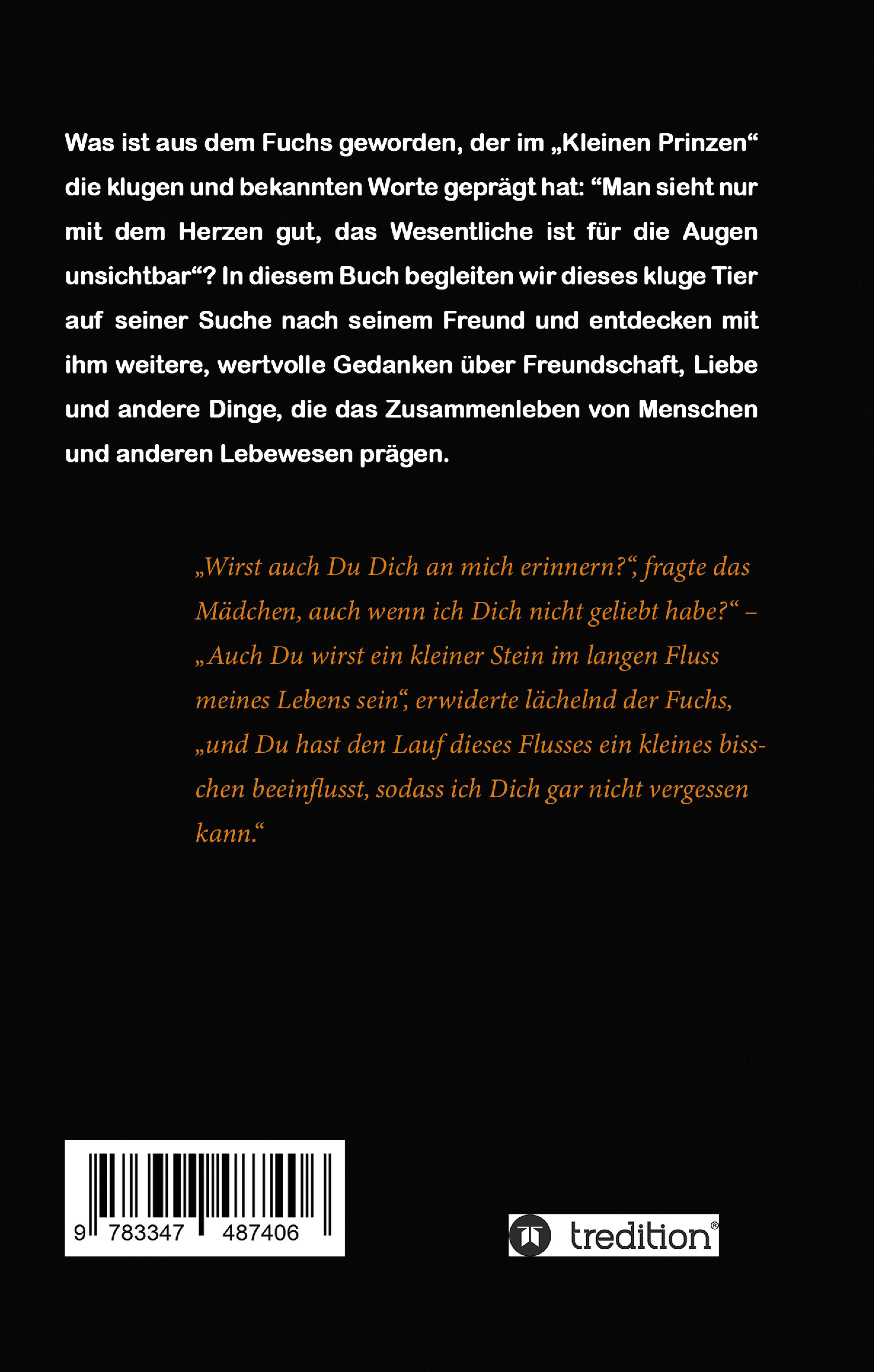 Rückseitencover Der Fuchs