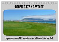 Vorderes Coverbild Golfplätze Kapstadt (Tischkalender 2025 DIN A5 quer), CALVENDO Monatskalender
