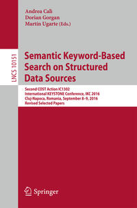 Vorderes Coverbild Semantic Keyword-Based Search on Structured Data Sources