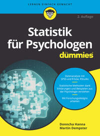 Vorderes Coverbild Statistik für Psychologen für Dummies