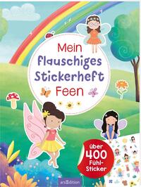 Vorderes Coverbild Mein flauschiges Stickerheft – Feen