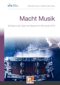 Vorderes Coverbild Macht Musik (Tagungsband VBS 2018)