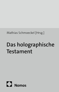 Vorderes Coverbild Das holographische Testament