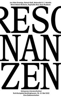 Vorderes Coverbild Resonanzen – Schwarzes Literaturfestival